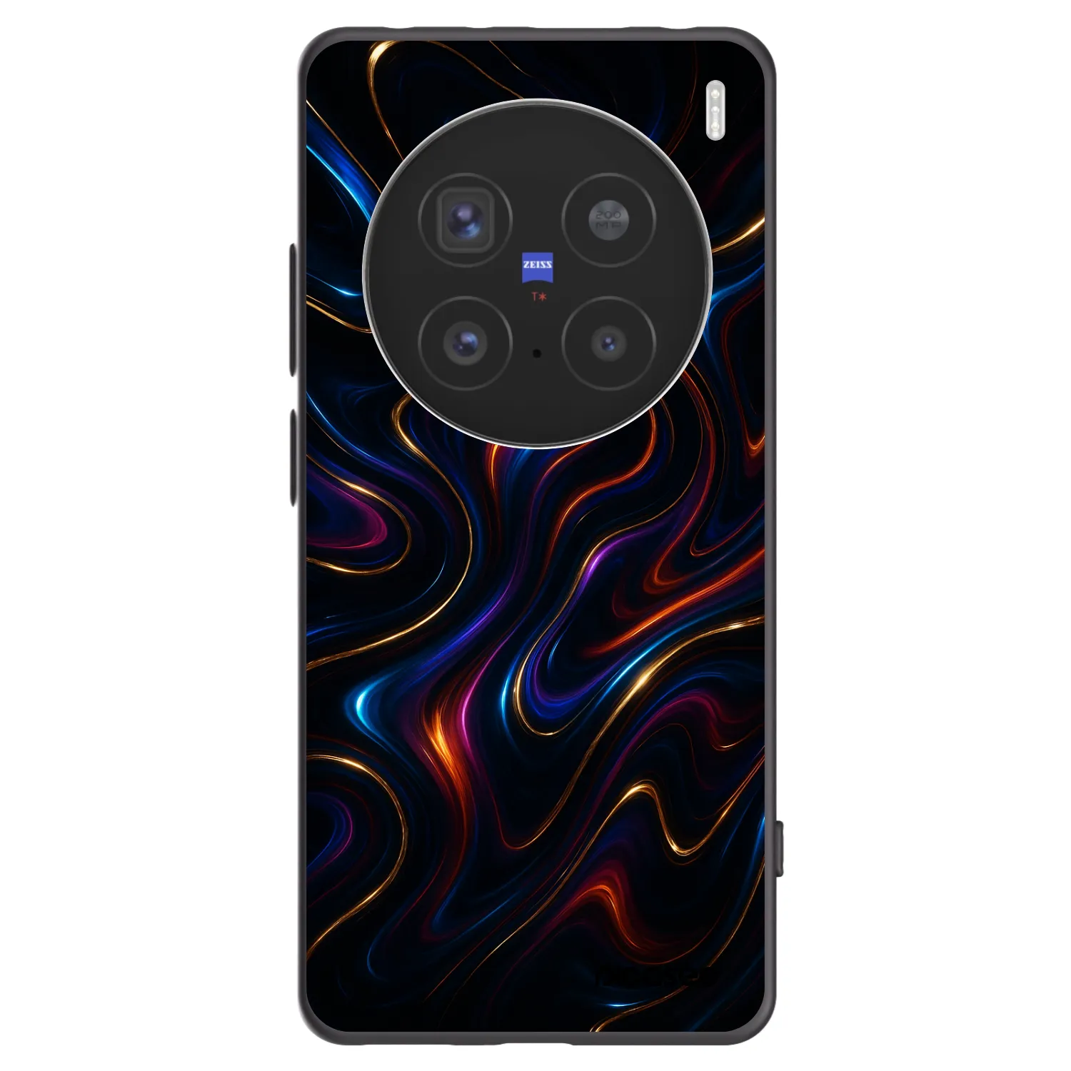 Picasee silikónový čierny obal pre Vivo X200 Pro - Noir