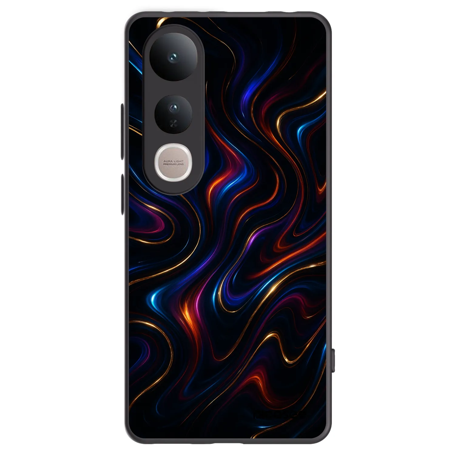 Picasee silikónový čierny obal pre Vivo V50 Lite 5G - Noir