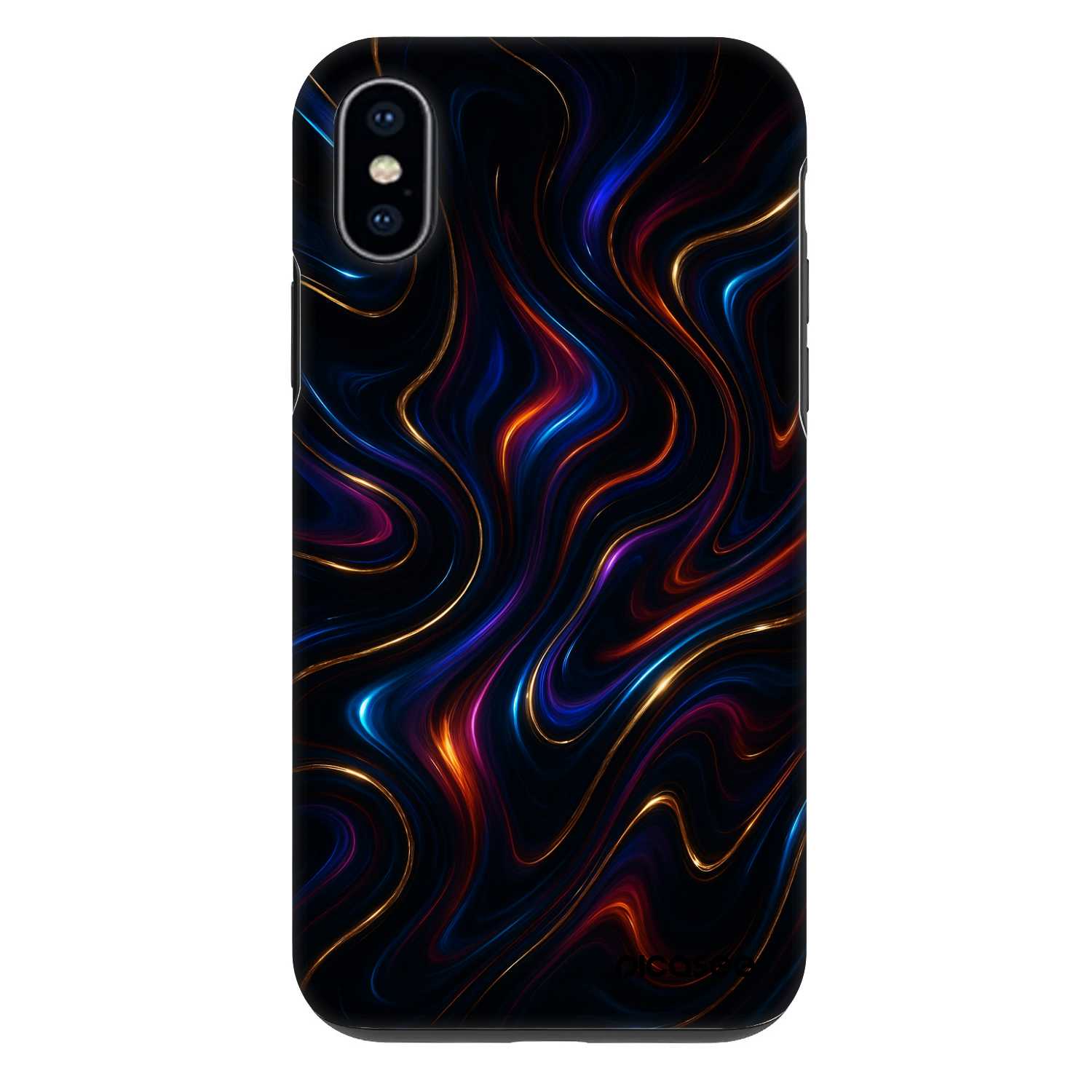 Picasee Fashion Case pre Apple iPhone X/XS - Noir