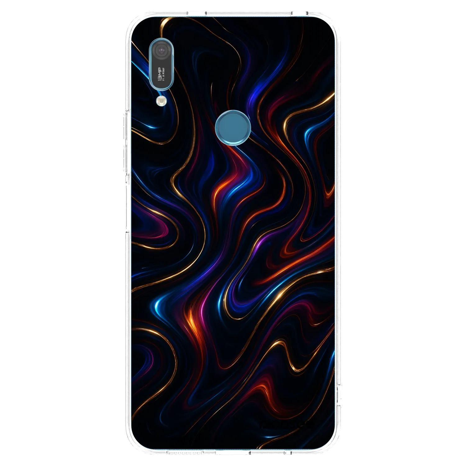 Picasee silikónový prehľadný obal pre Huawei Y6 2019 - Noir
