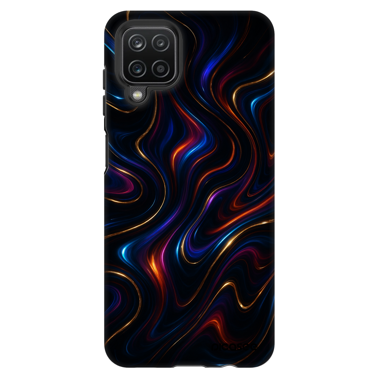 Picasee Fashion Case pre Samsung Galaxy A12 A125F - Noir