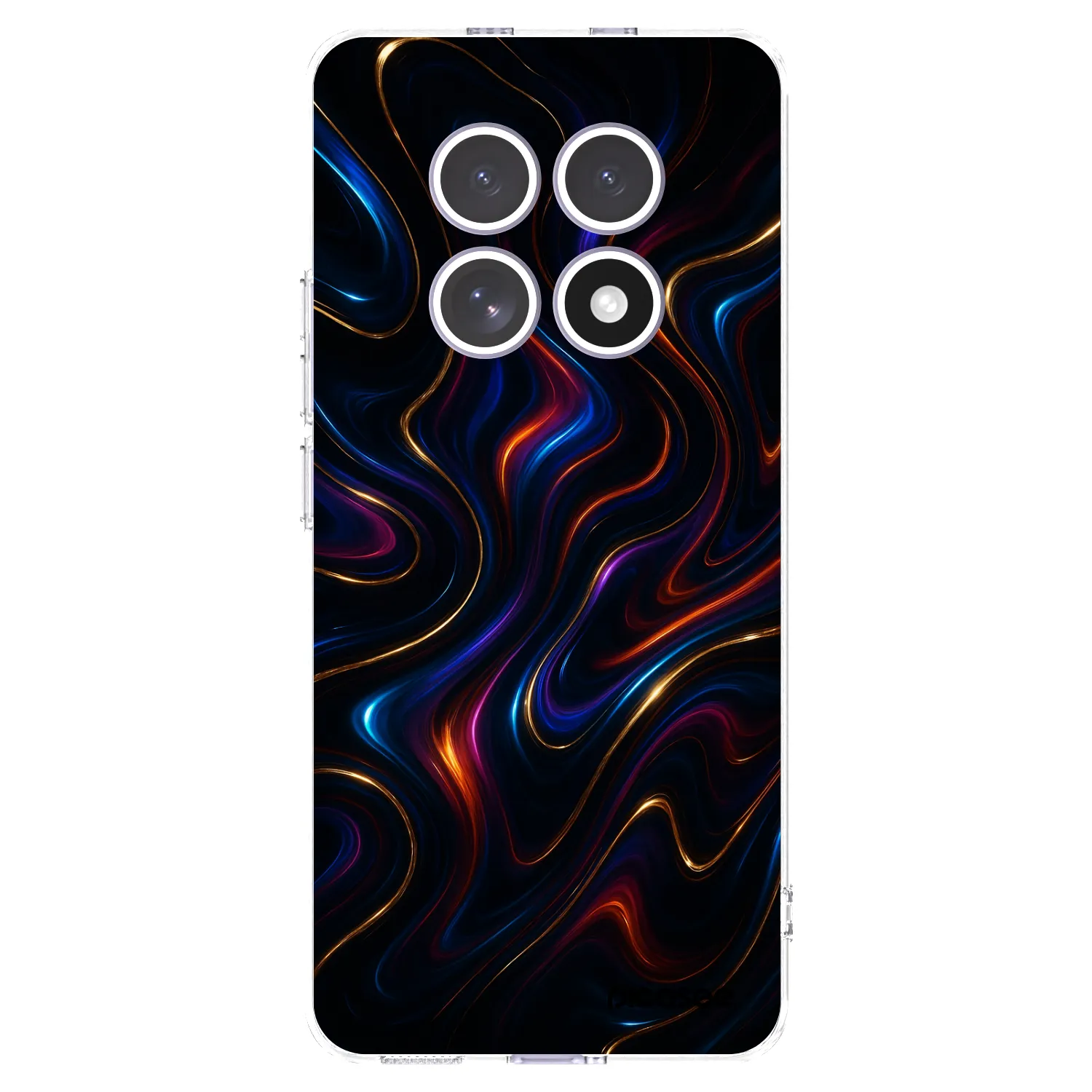 Picasee silikónový prehľadný obal pre Xiaomi Redmi Note 15 - Noir
