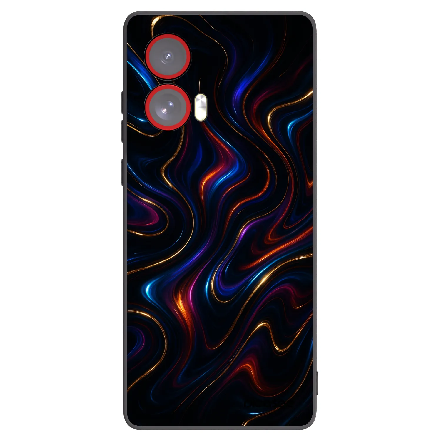 Silikónový čierny obal pre Motorola Edge 50 Fusion - Noir