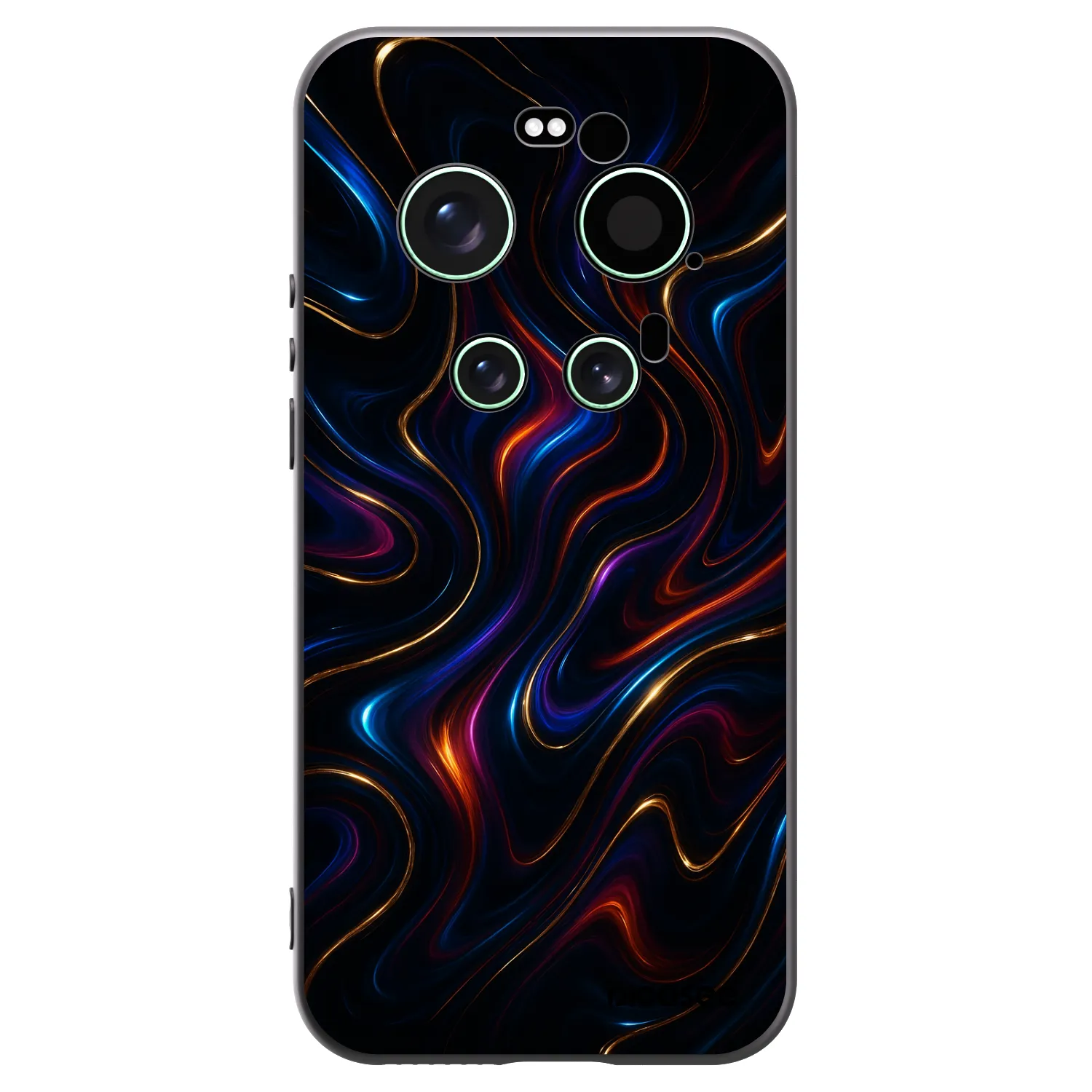 Picasee silikónový čierny obal pre Xiaomi 17 Ultra - Noir