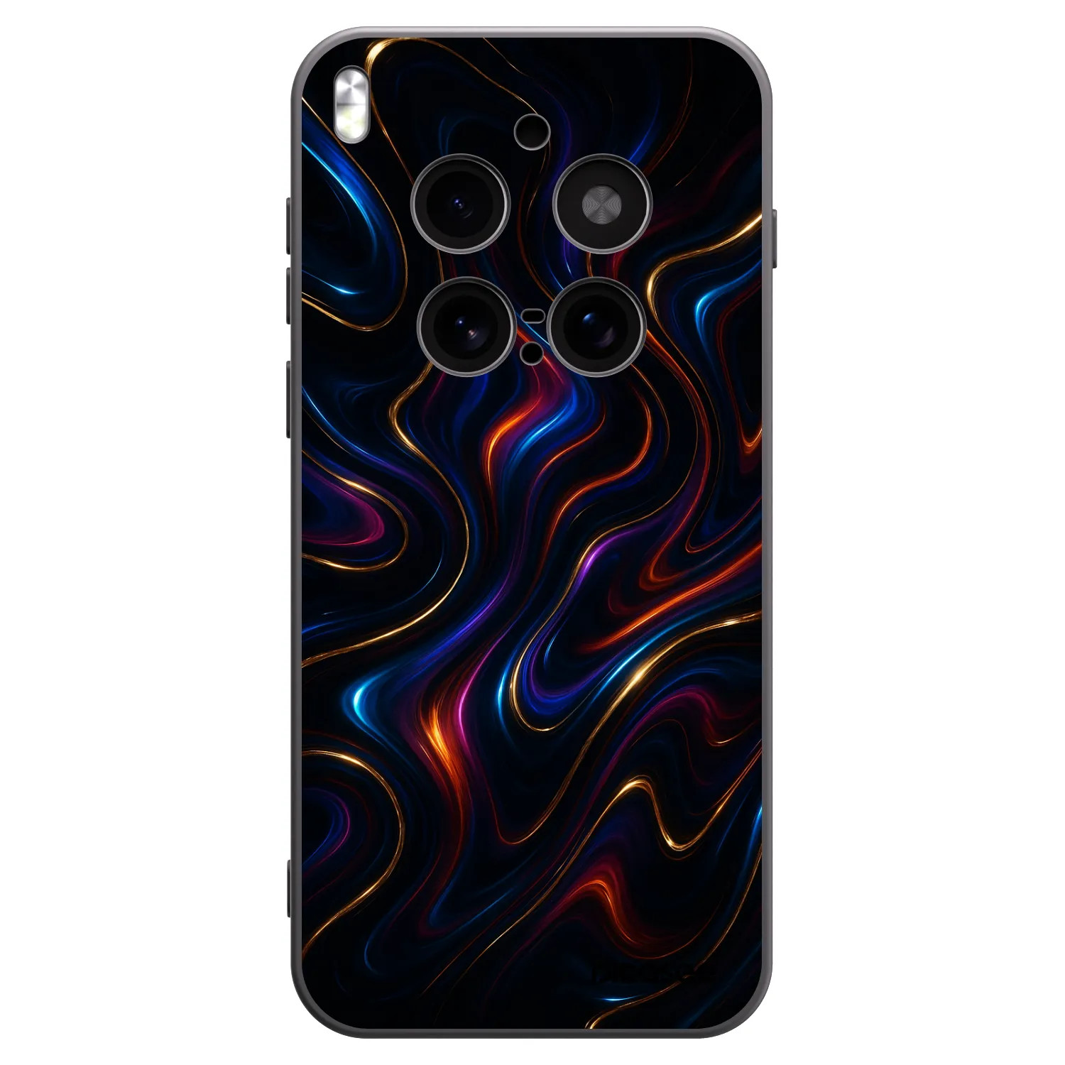 Picasee silikónový čierny obal pre Vivo X300 Pro - Noir