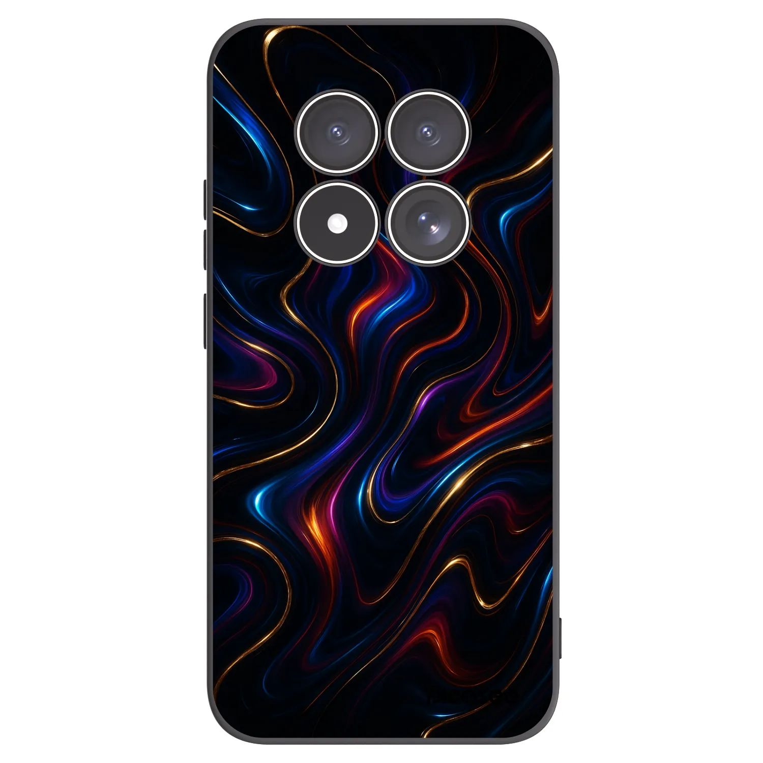 Picasee silikónový čierny obal pre Xiaomi Redmi Note 15 Pro 5G - Noir