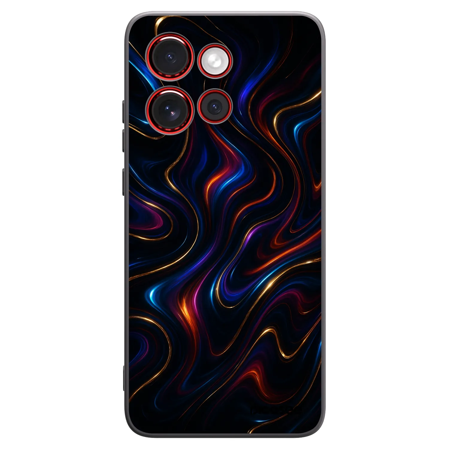 Picasee silikónový čierny obal pre Motorola Edge 60 Neo 5G - Noir