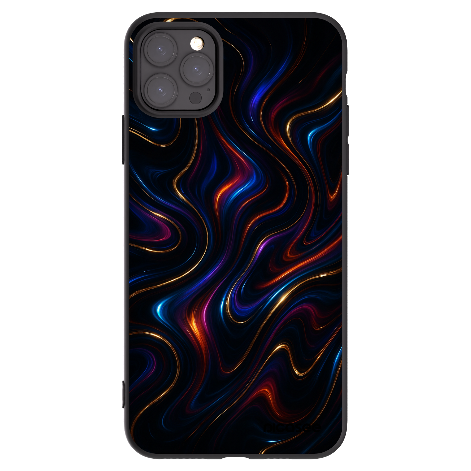 Picasee silikónový čierny obal pre Apple iPhone 11 Pro Max - Noir