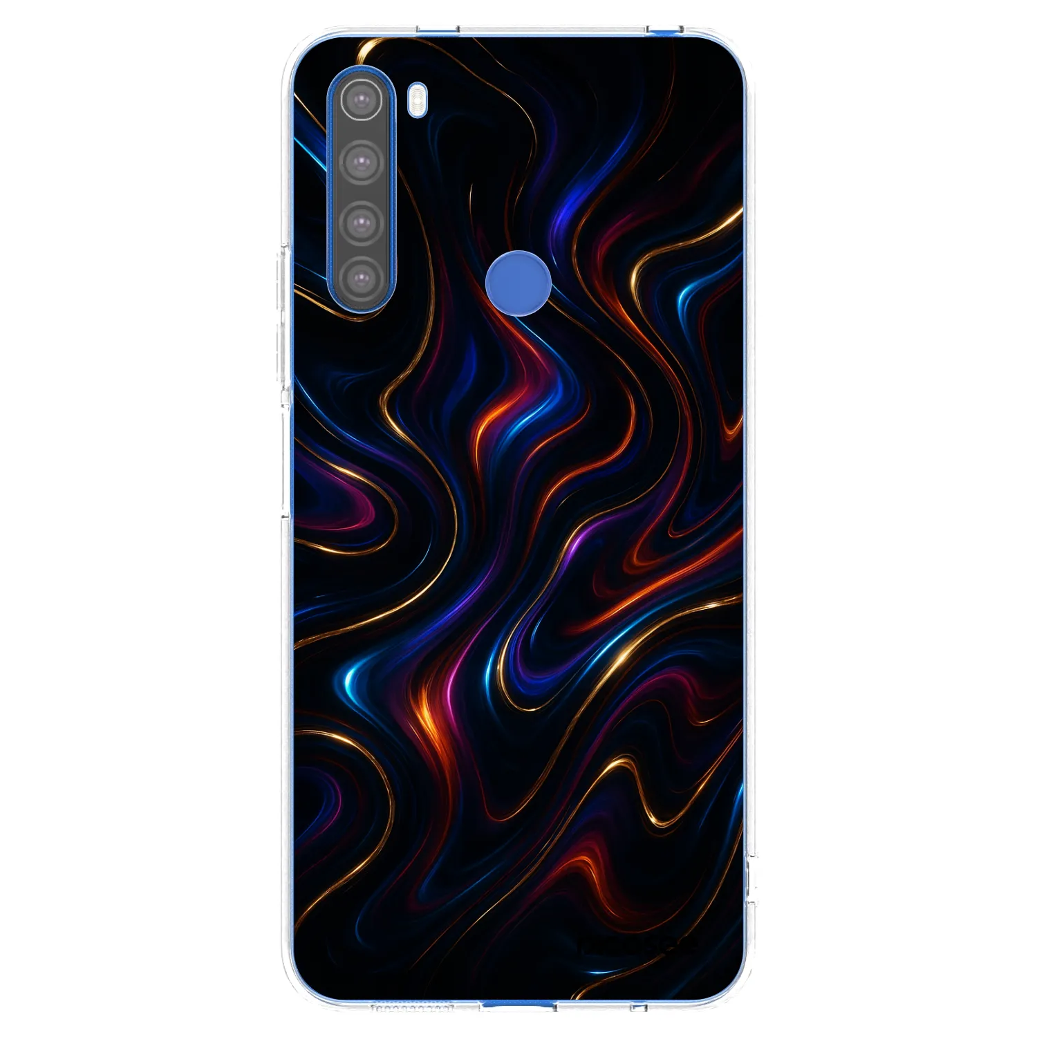 Silikónový prehľadný obal pre Xiaomi Redmi Note 8T - Noir