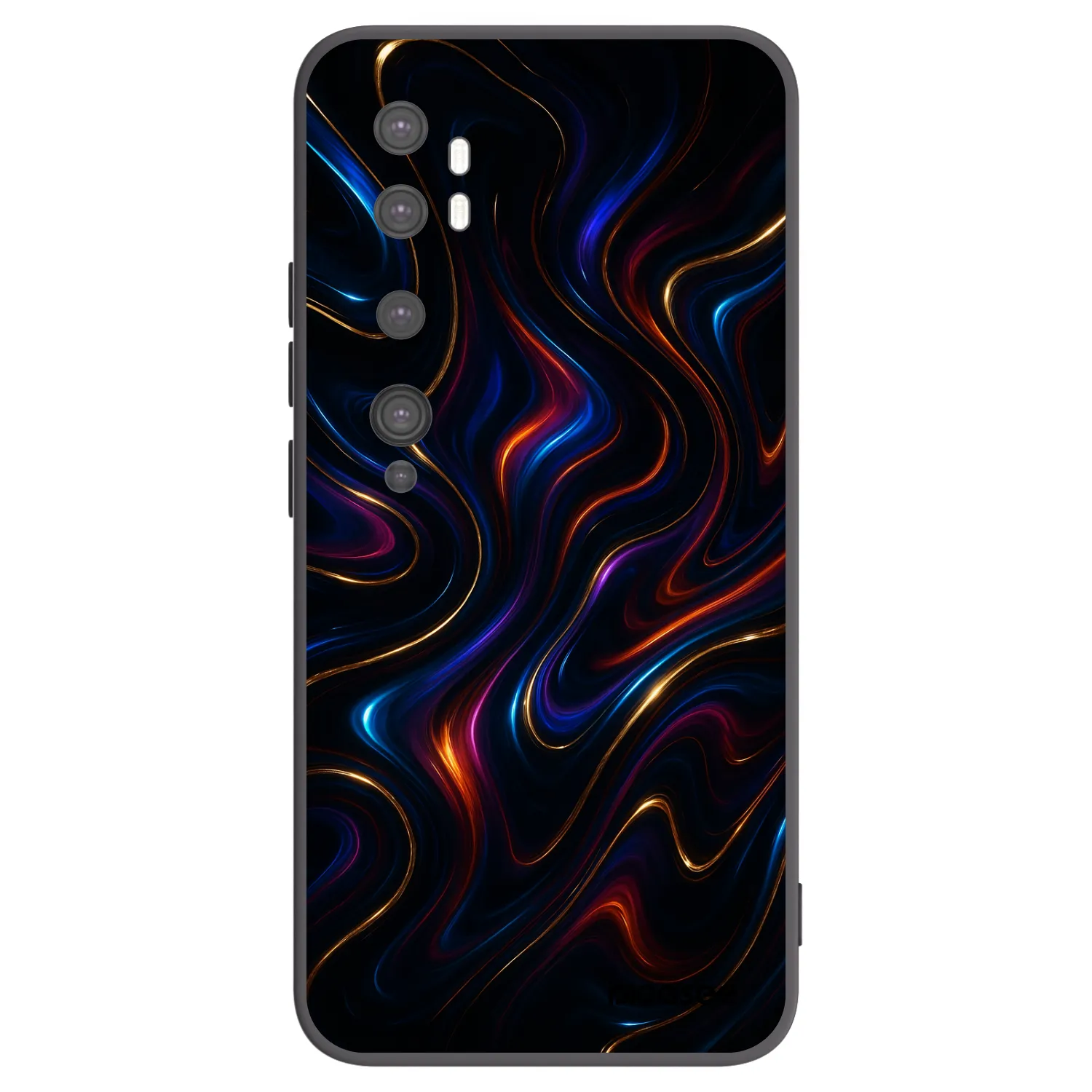 Picasee silikónový čierny obal pre Xiaomi Mi Note 10 (Pro) - Noir