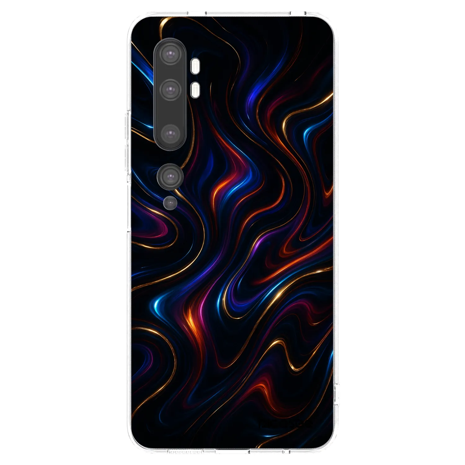 Silikónový prehľadný obal pre Xiaomi Mi Note 10 (Pro) - Noir