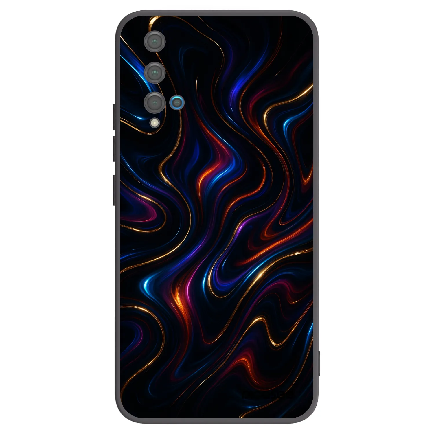 Picasee silikónový čierny obal pre Huawei Nova 5T - Noir