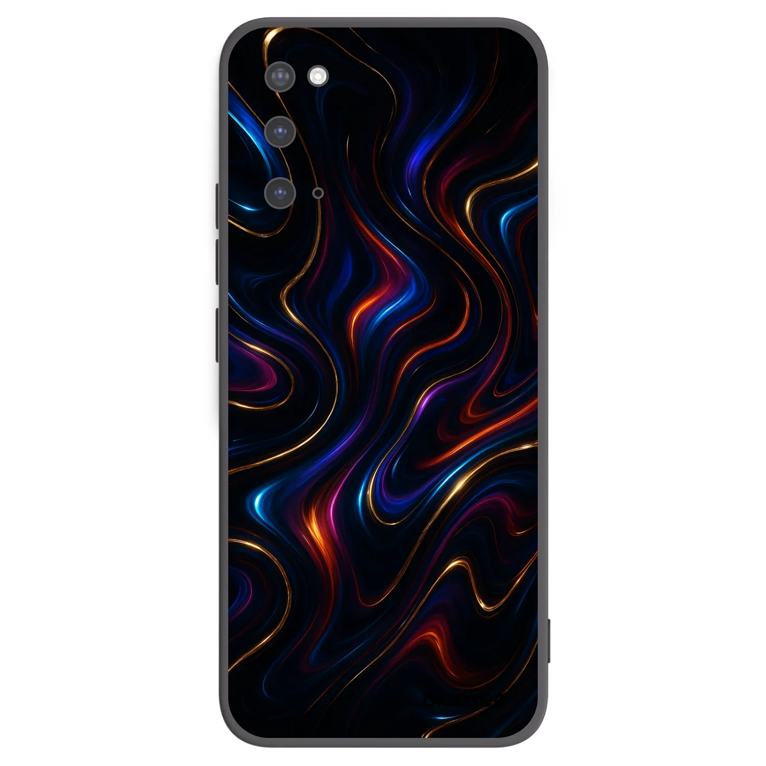 Picasee silikónový čierny obal pre Samsung Galaxy S20 G980F - Noir