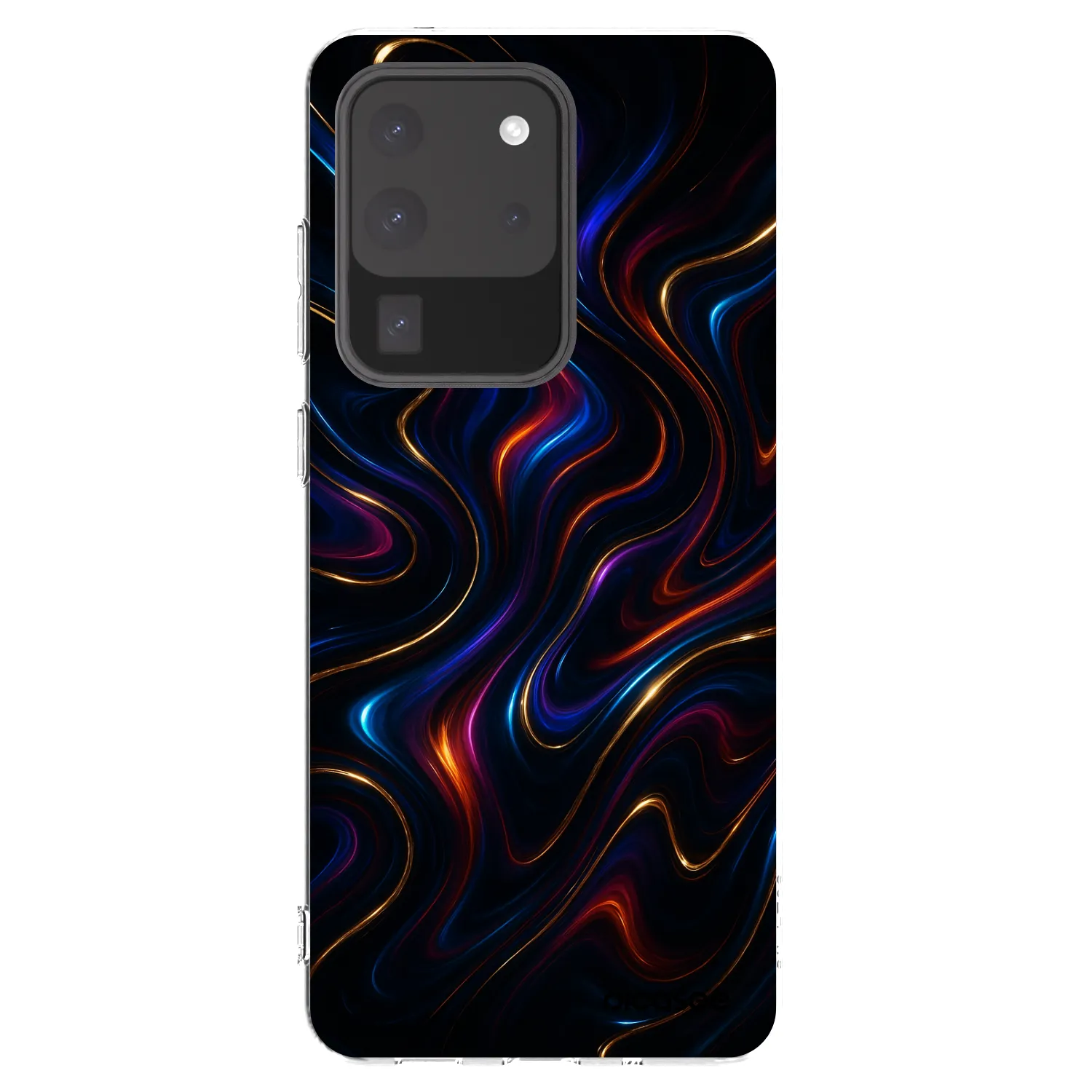 Picasee silikónový prehľadný obal pre Samsung Galaxy S20 Ultra 5G G988F - Noir