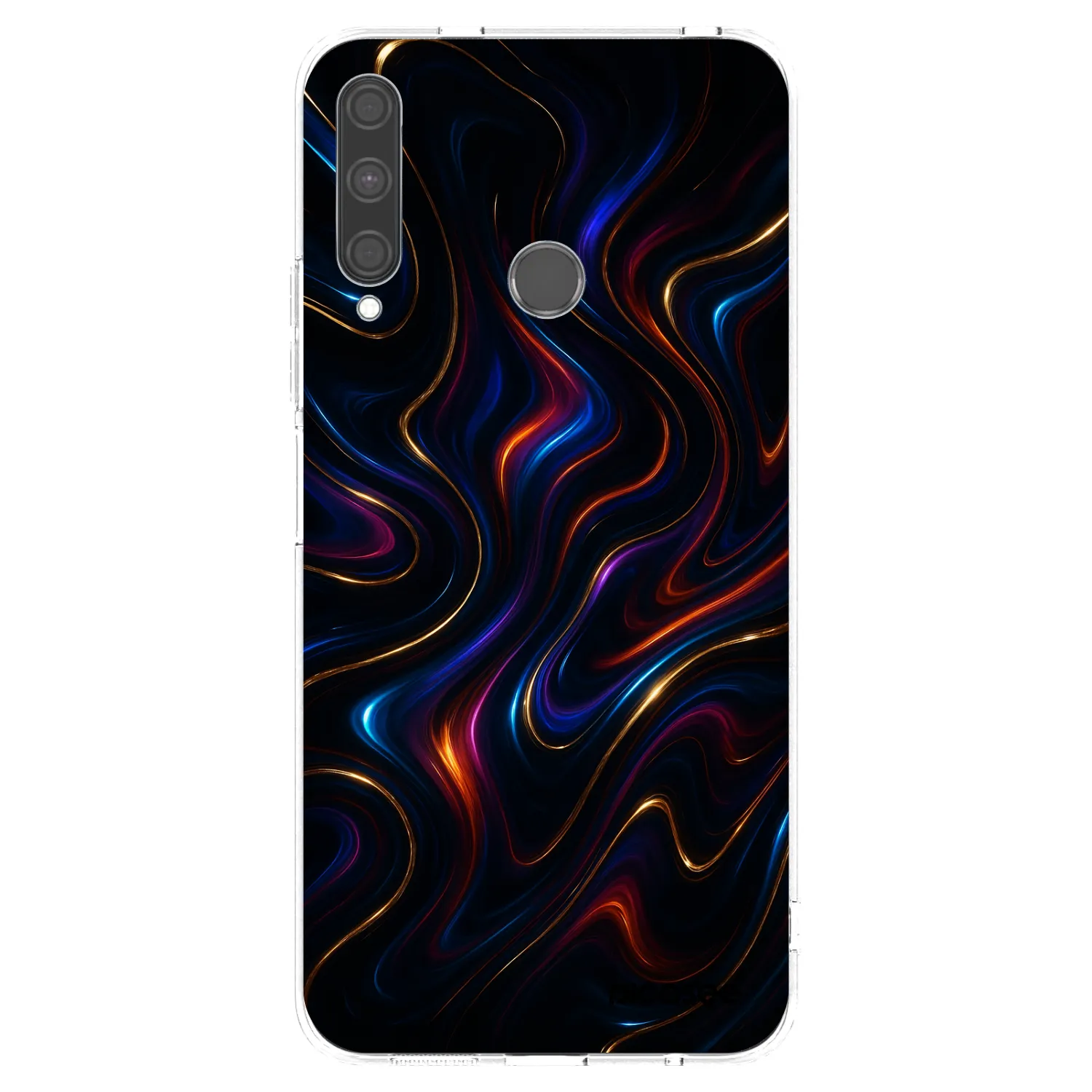 Picasee silikónový prehľadný obal pre Huawei P40 Lite E - Noir