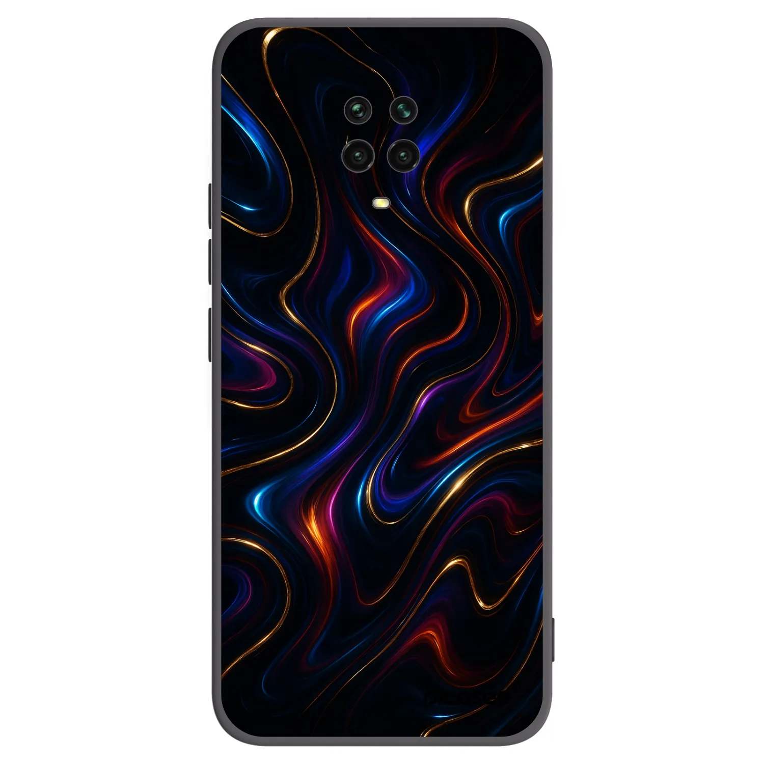 Picasee silikónový čierny obal pre Xiaomi Redmi Note 9 Pro - Noir