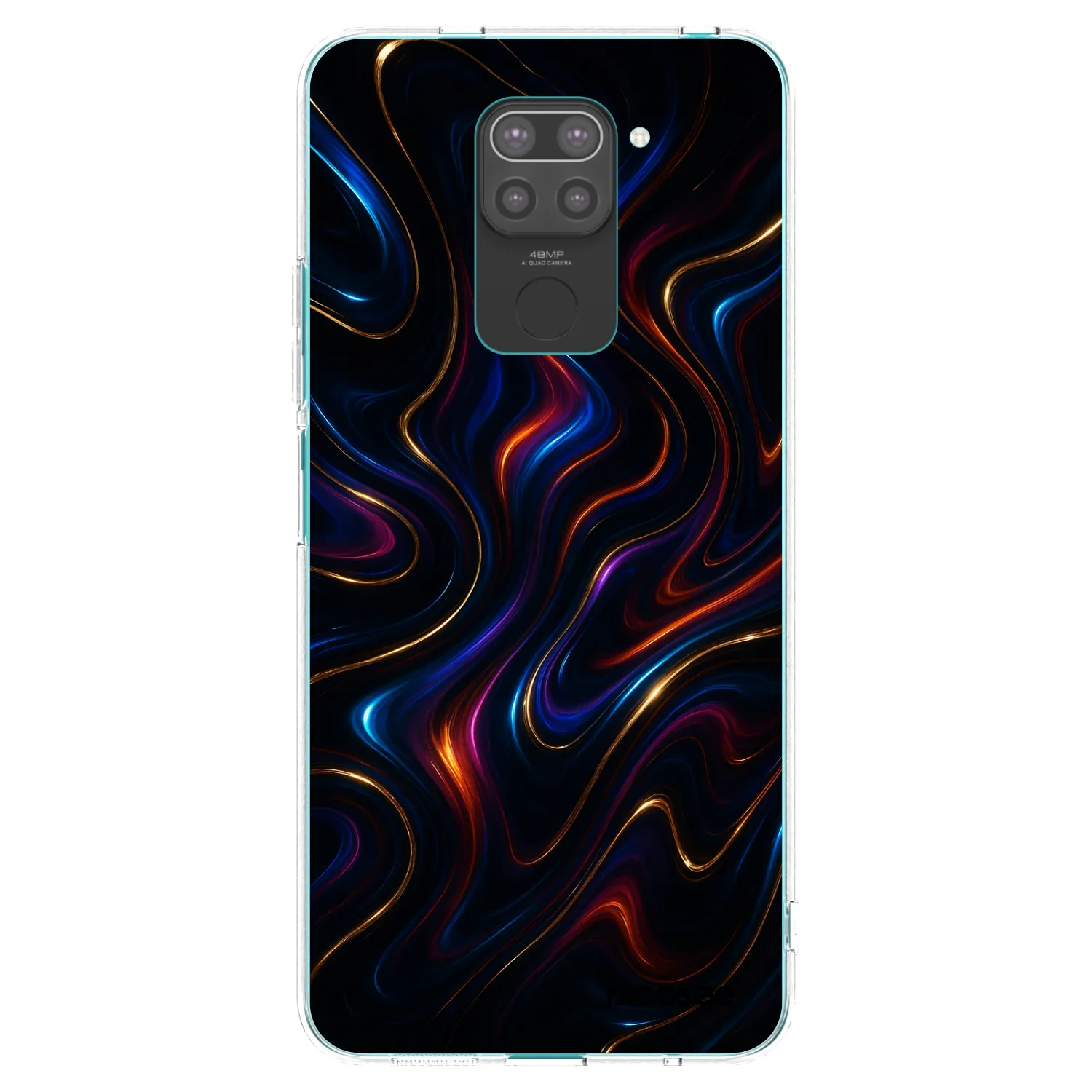 Picasee silikónový čierny obal pre Xiaomi Redmi Note 9 - Noir