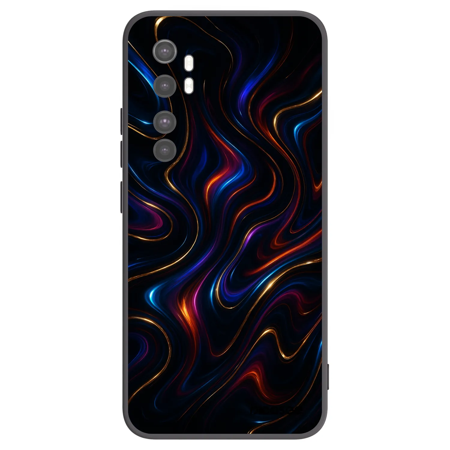 Picasee silikónový čierny obal pre Xiaomi Mi Note 10 Lite - Noir
