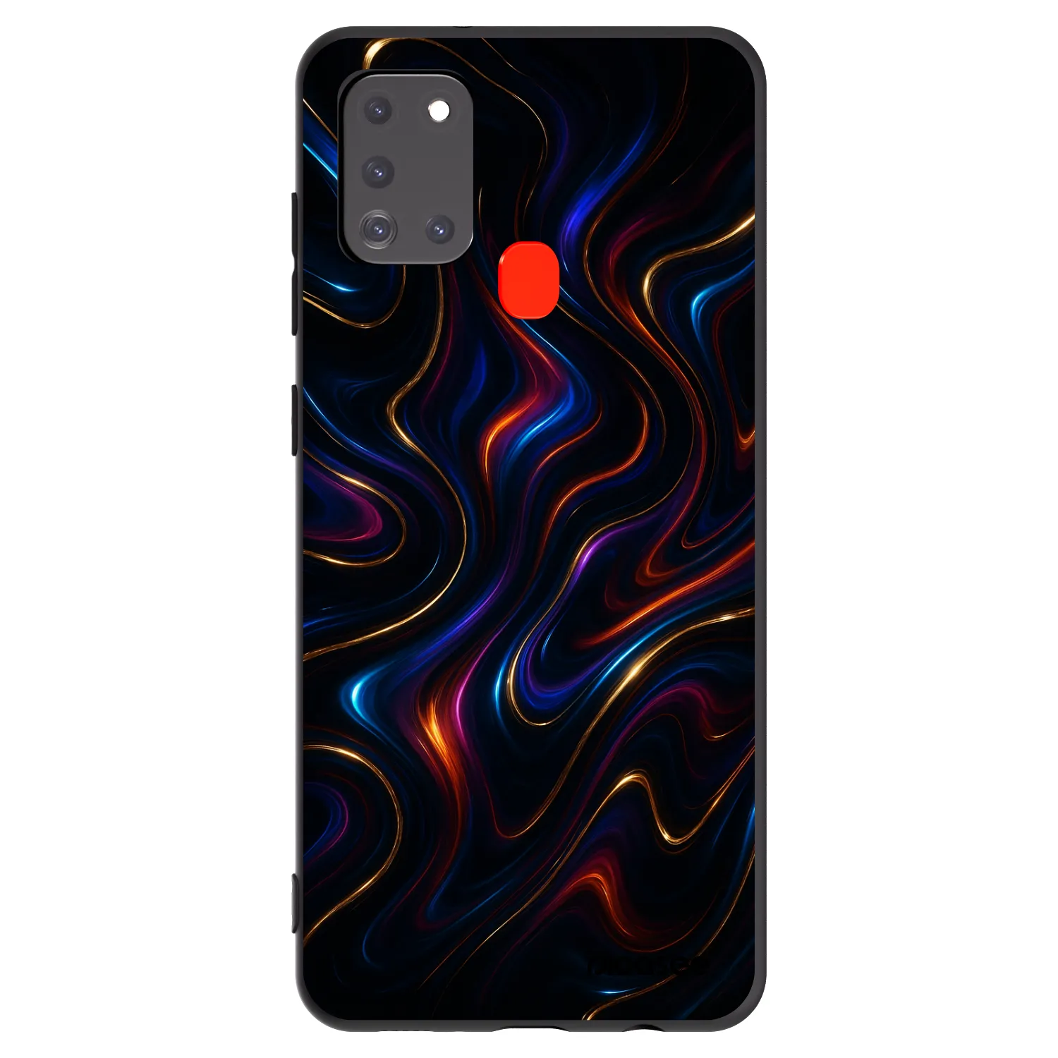 Picasee silikónový čierny obal pre Samsung Galaxy A21s - Noir