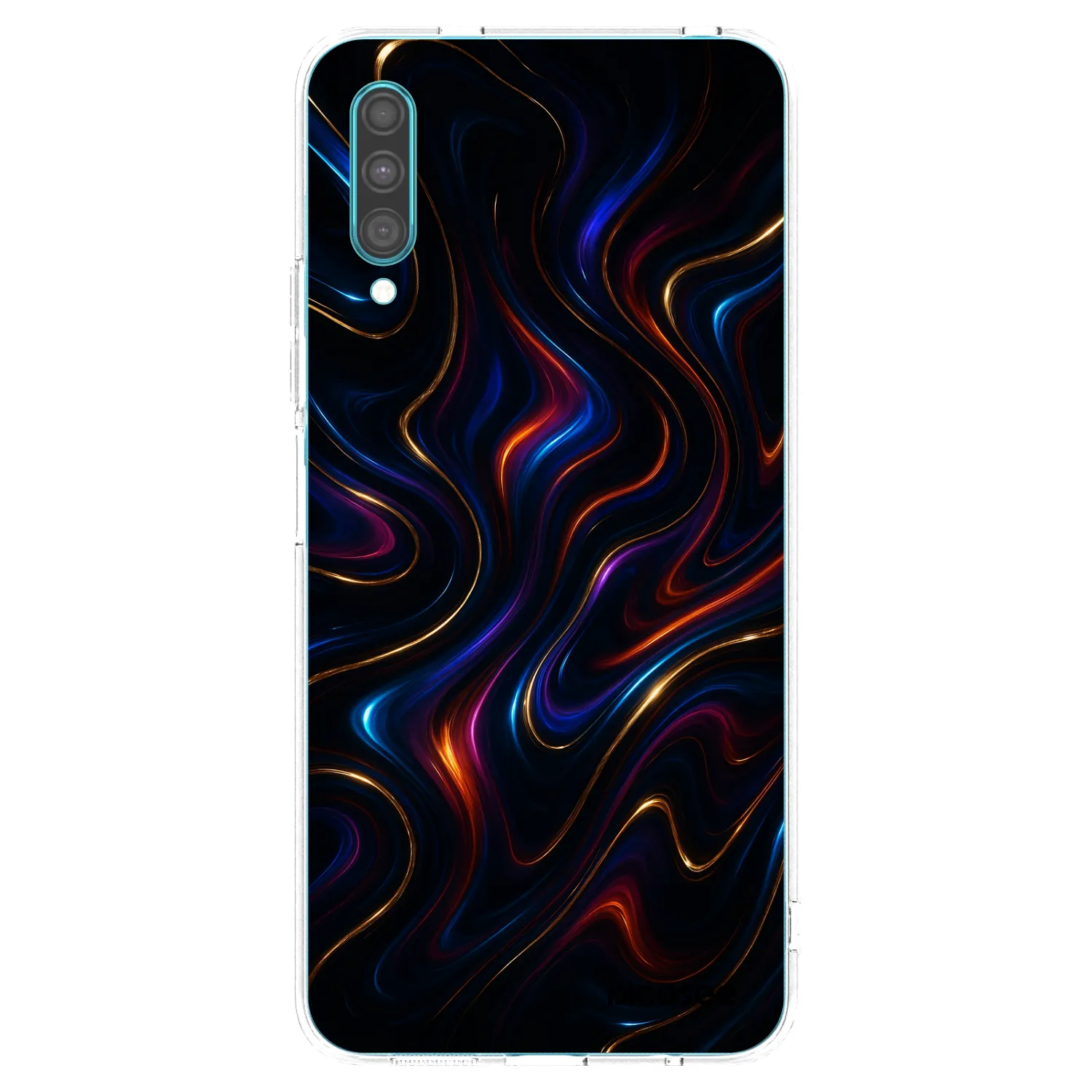 Picasee silikónový prehľadný obal pre Samsung Galaxy A30s A307F - Noir