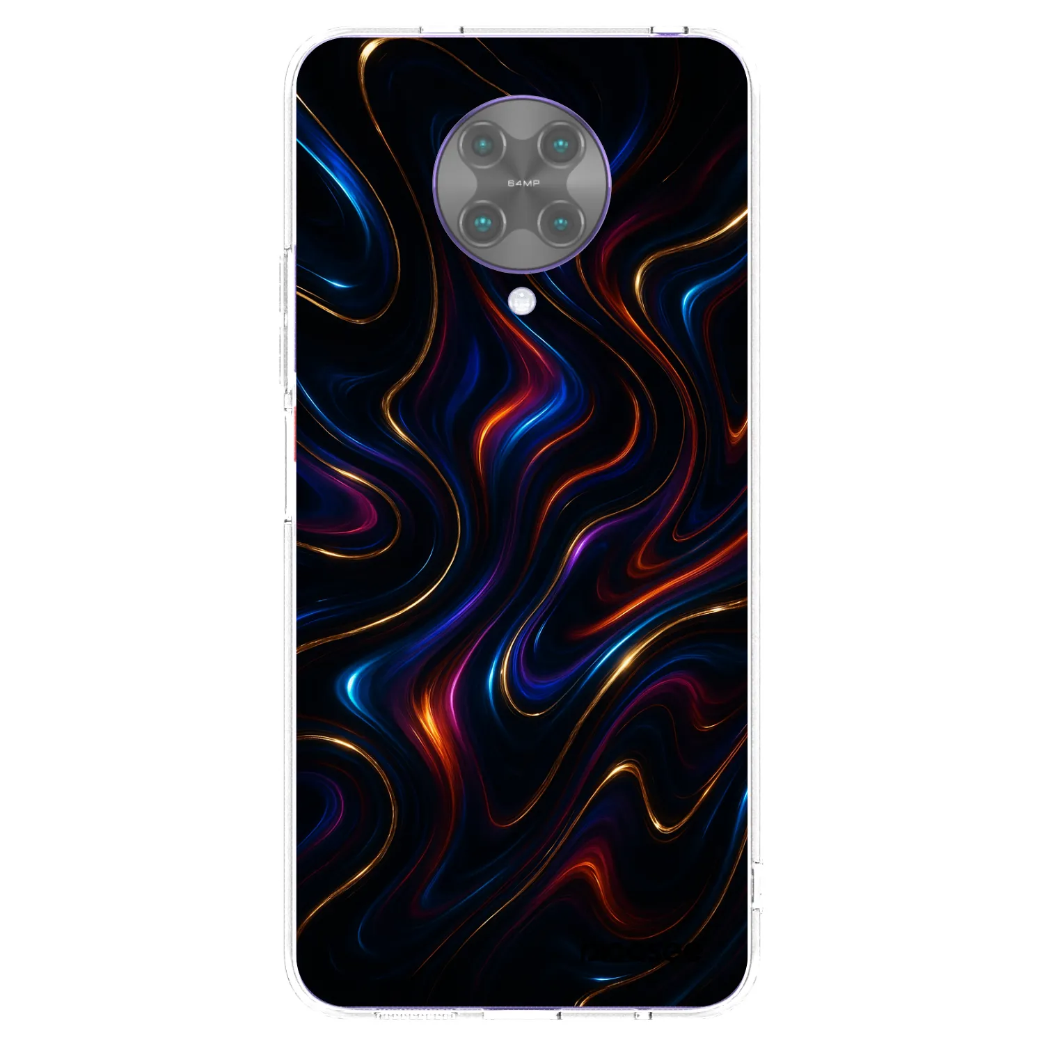 Silikónový prehľadný obal pre Xiaomi Poco F2 Pro - Noir