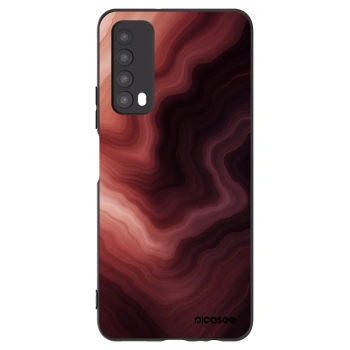 Picasee silikónový čierny obal pre Huawei P Smart 2021 - Rouge