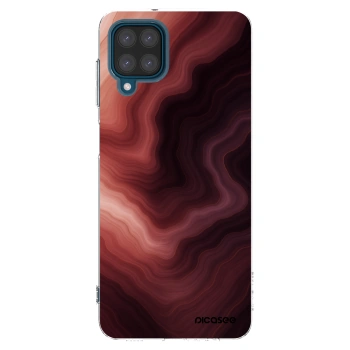 Picasee silikónový prehľadný obal pre Samsung Galaxy A12 A125F - Rouge