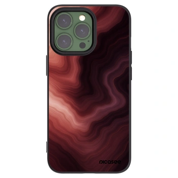 Picasee silikónový čierny obal pre Apple iPhone 13 Pro - Rouge