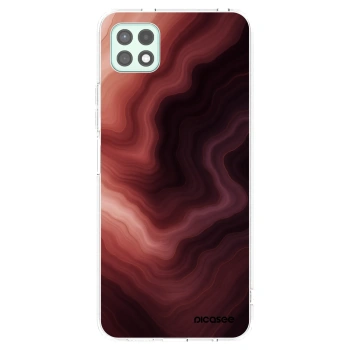 Picasee silikónový prehľadný obal pre Samsung Galaxy A22 A226B 5G - Rouge