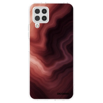 Picasee silikónový prehľadný obal pre Samsung Galaxy A22 A225F 4G - Rouge