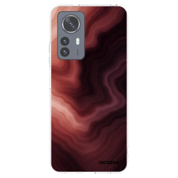 Picasee silikónový prehľadný obal pre Xiaomi 12 Pro - Rouge