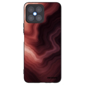 Picasee silikónový čierny obal pre Honor X8 4G - Rouge