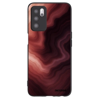 Picasee silikónový čierny obal pre OPPO A16s - Rouge