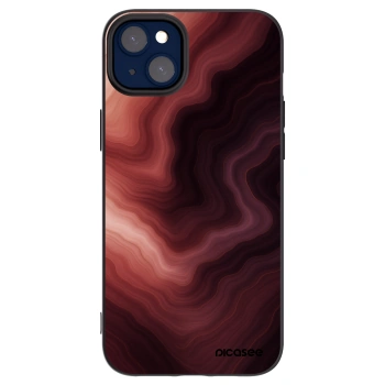 Picasee silikónový čierny obal pre Apple iPhone 14 Plus - Rouge