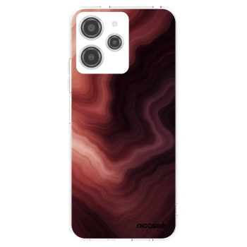 Picasee silikónový prehľadný obal pre Xiaomi Redmi 12 4G - Rouge