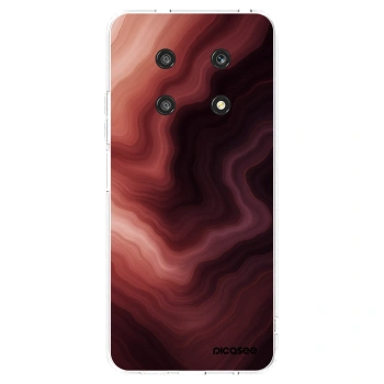 Picasee silikónový prehľadný obal pre Honor Magic4 Lite 5G - Rouge