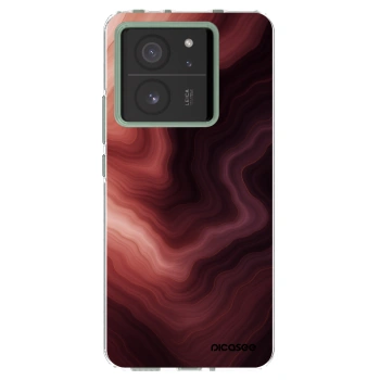 Picasee silikónový prehľadný obal pre Xiaomi 13T Pro - Rouge