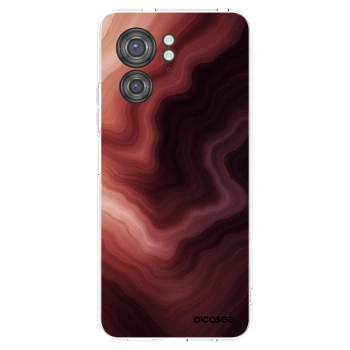 Picasee silikónový prehľadný obal pre Motorola Edge 40 - Rouge