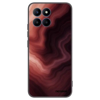Picasee silikónový čierny obal pre Honor 70 Lite - Rouge