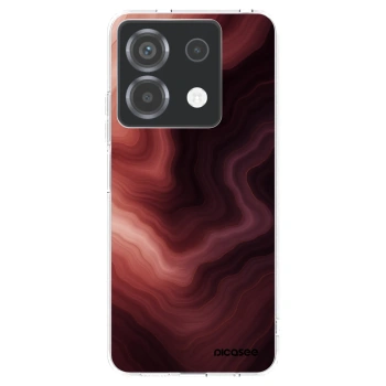 Picasee silikónový prehľadný obal pre Xiaomi Poco X6 - Rouge