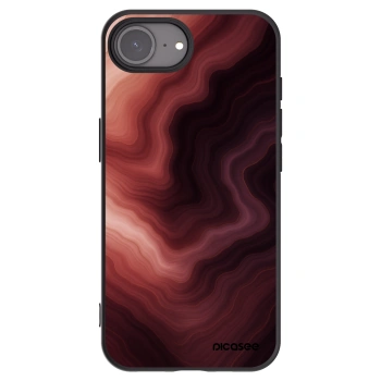 Picasee silikónový čierny obal pre Apple iPhone 16e - Rouge