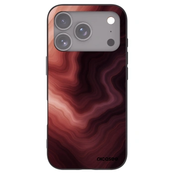 Picasee silikónový čierny obal pre Apple iPhone 17 Pro - Rouge