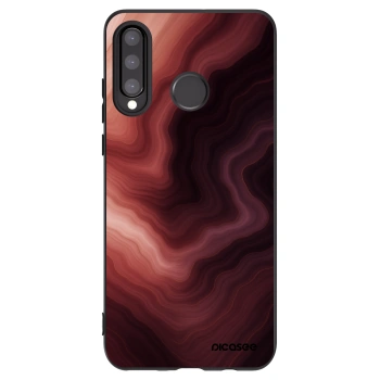 Picasee silikónový čierny obal pre Huawei P30 Lite - Rouge
