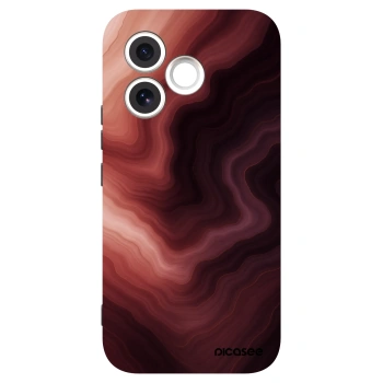 Picasee silikónový čierny obal pre Honor 600 Lite - Rouge