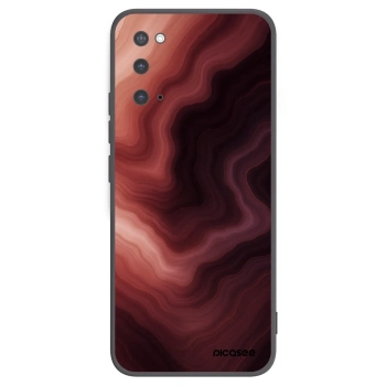 Picasee silikónový čierny obal pre Samsung Galaxy S20 G980F - Rouge