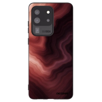Picasee silikónový čierny obal pre Samsung Galaxy S20 Ultra 5G G988F - Rouge