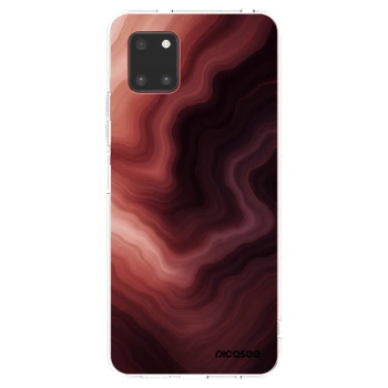 Picasee silikónový prehľadný obal pre Samsung Galaxy Note 10 Lite N770F - Rouge