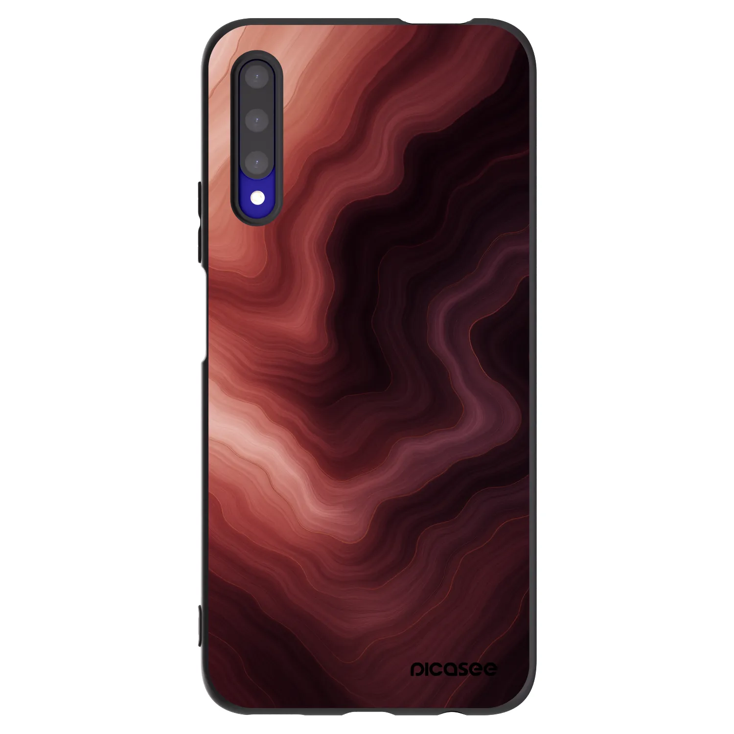Picasee silikónový čierny obal pre Honor 9X Pro - Rouge