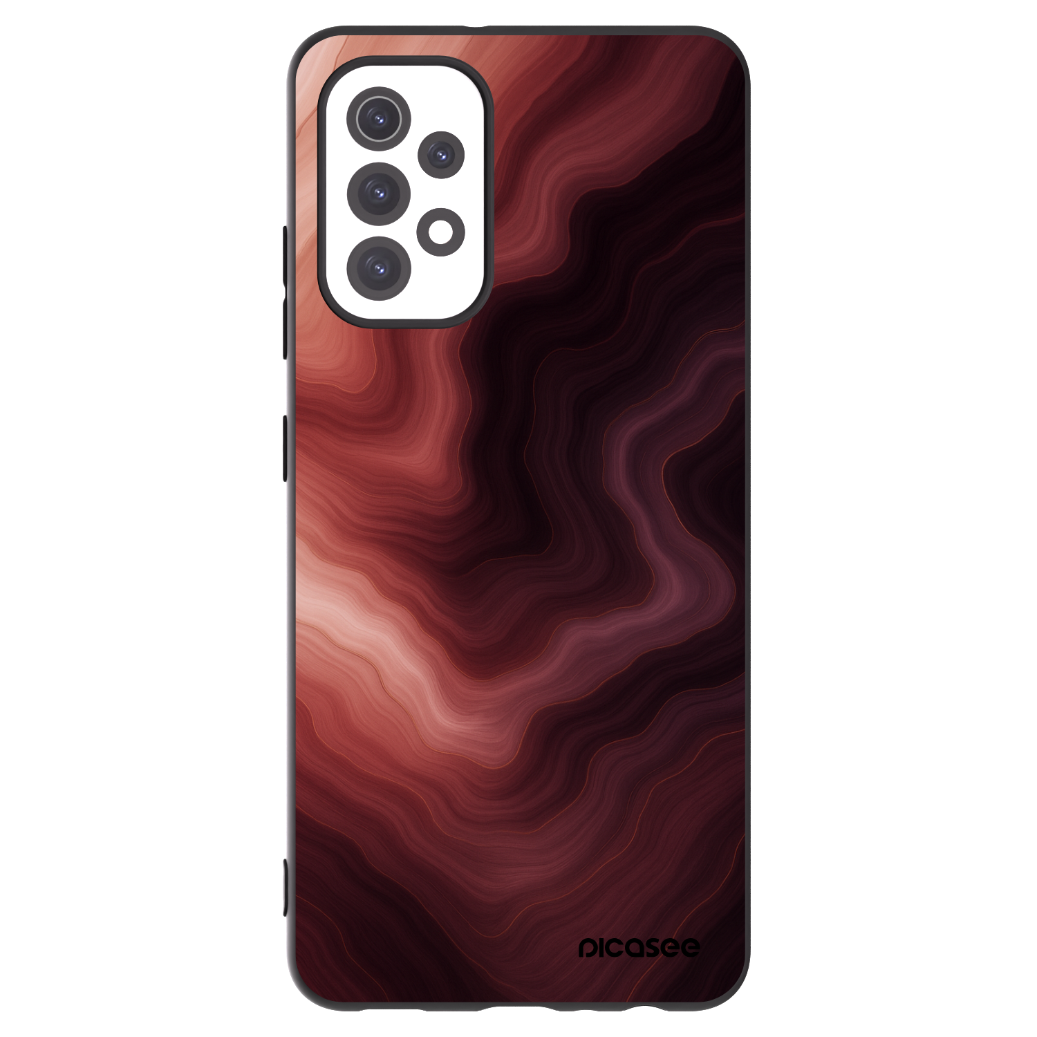 Picasee silikónový čierny obal pre Samsung Galaxy A32 5G A326B - Rouge