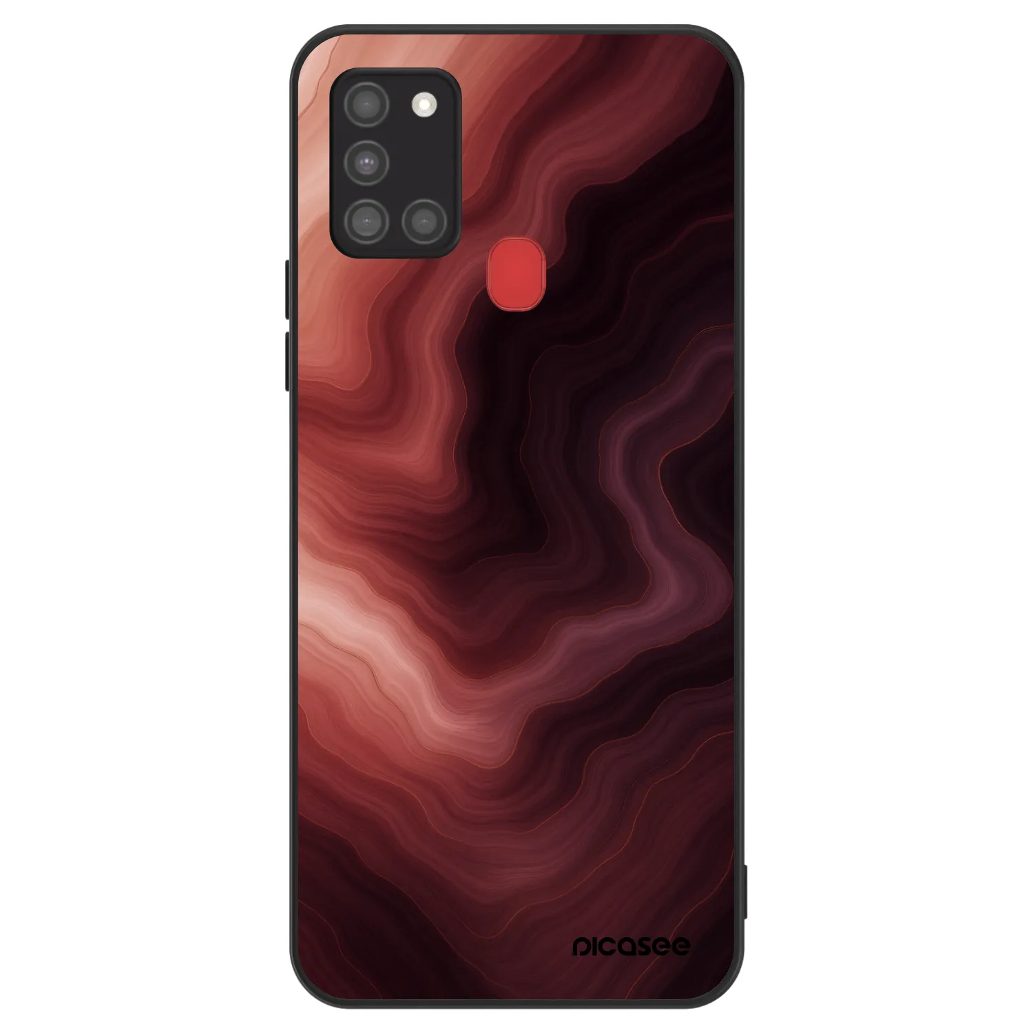 Picasee ULTIMATE CASE pro Samsung Galaxy A21s - Rouge